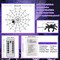 4FT Halloween Decorations Spider Web Lights - Diameter 70 LED with Black Spider, Waterproof Net Lights, Remote Control, 8 Modes Cobweb Halloween Decorations for House Garden Indoor Outdoor (Purple)